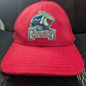 Condors Bakersfield Hockey Red Hat One Size